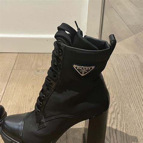 prada women's heels|Prada heeled boots.